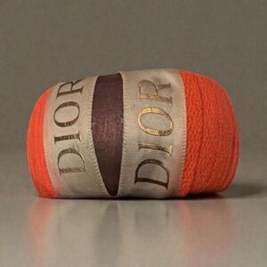 Dior Vibrant Orange and Deep Brown Yarn